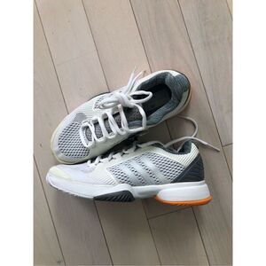 Adidas Men's Stella McCartney Canvas Low Top Athletic Sneakers Size 5.5 White